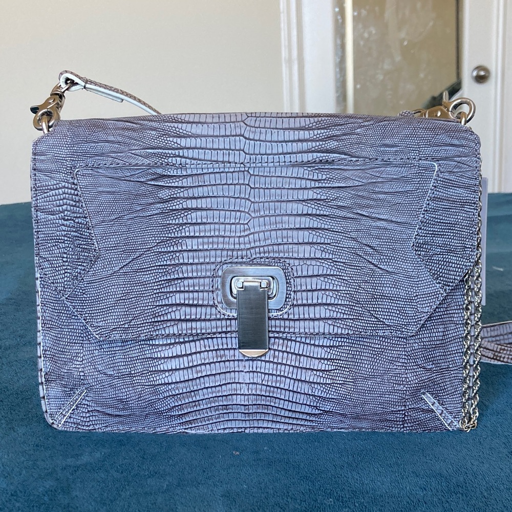 Botkier faux Lizard Carlyle Shoulder convertible shoulder Bag